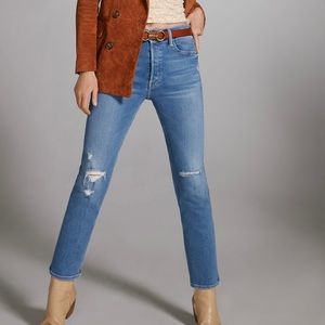 Mother The Tomcat ultra high rise relaxed jeans